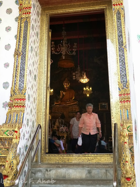 Interior of Wat Arun ubosot