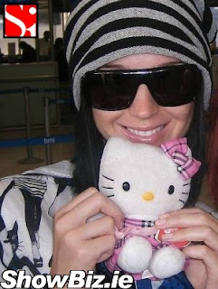 Katy Perry and Hello Kitty soft plush toy doll
