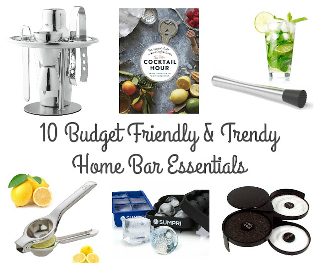 Frugal Foodie Mama 10 Budget Friendly & Trendy Home Bar Essentials