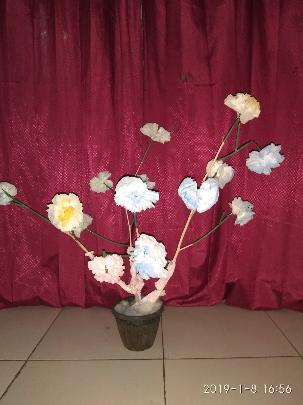 Contoh Kerajinan Tangan Membuat Tanaman Hias Catatan Chépot