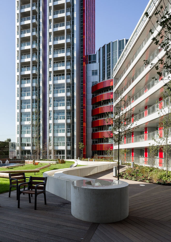 ArchitectureWeek People and Places CZWG Vermillion Housing in London