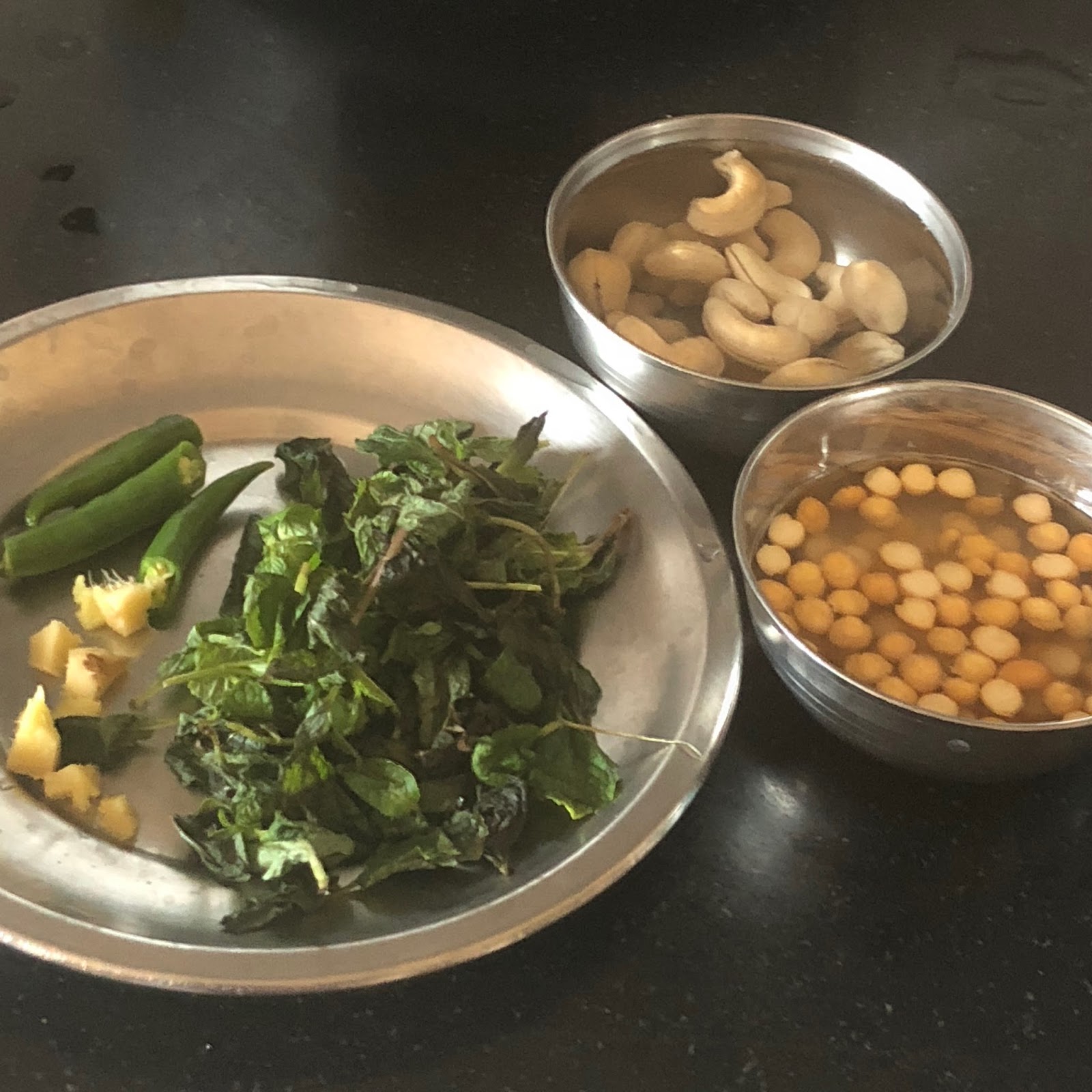 MASTERCHEFMOM Mint Cashew Chutney Kaju Chutney Mundiri Chutney for