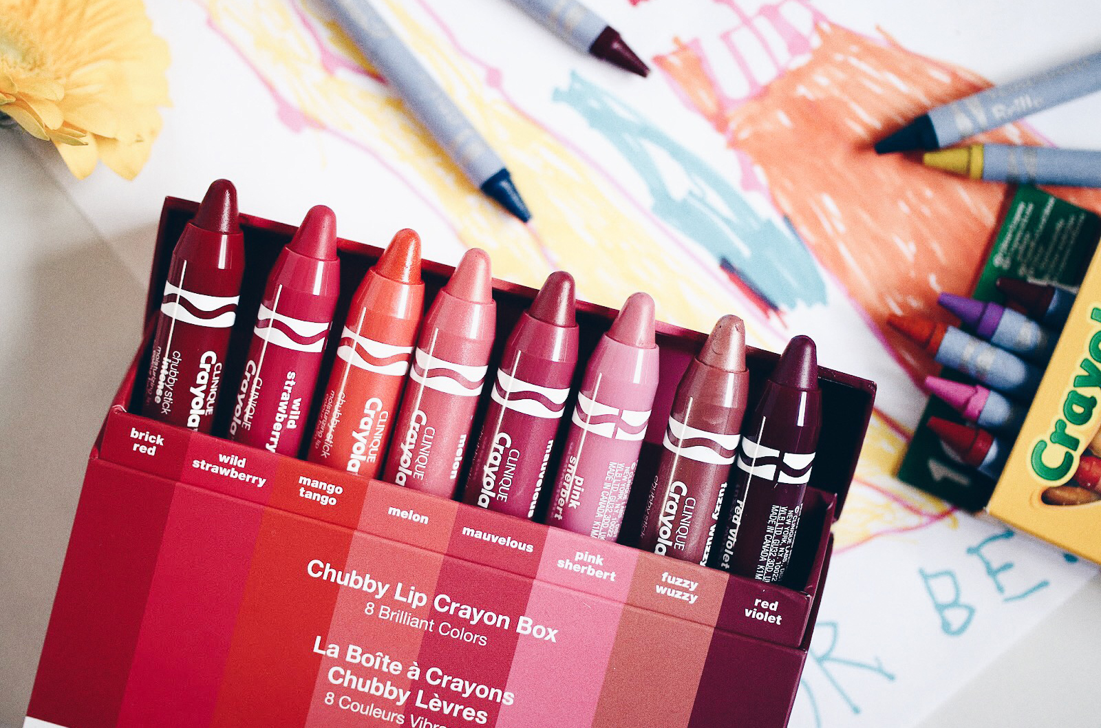 clinique crayola chubby stick avis test swatches