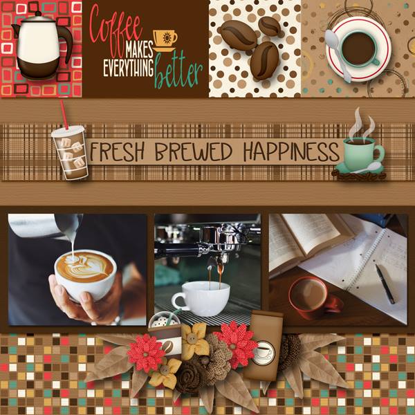 BoomersGirl Designs "Coffee Break" Digital Kit