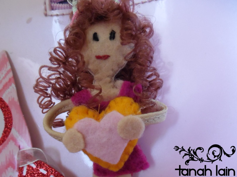 Llavero DIY para el 14 de febrero