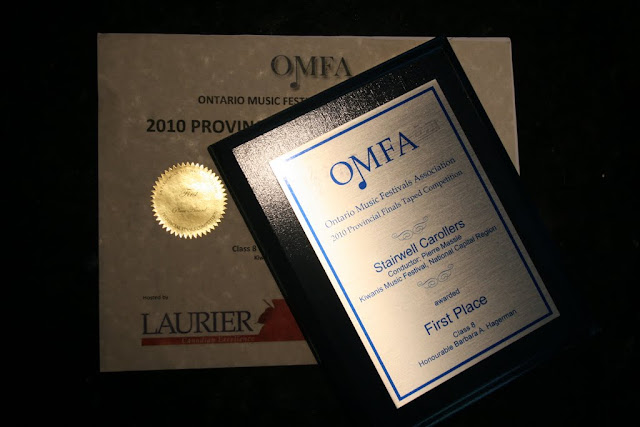 OMFA First Place in Ontario - Second in Canada