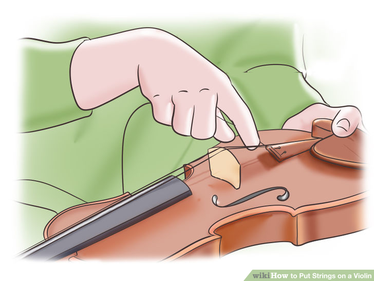 Todo Violín COLOCAR/CAMBIAR LAS CUERDAS