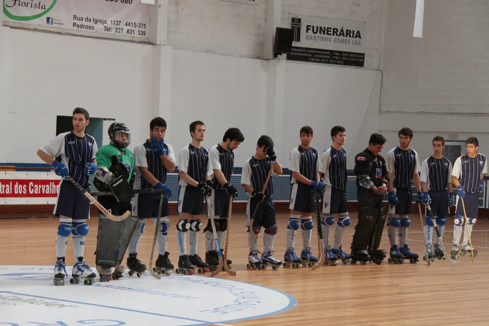 Equipa sub 20 Época 2014-2015 CH Carvalhos 12º lugar no Nacional