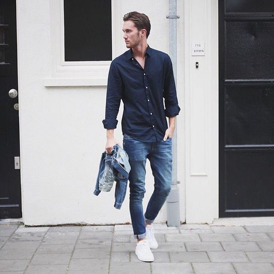 What To Wear With Your Blue Jeans Guys Maxium Buff