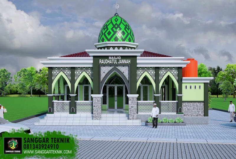 20+ Gambar Masjid Minimalis Satu Lantai