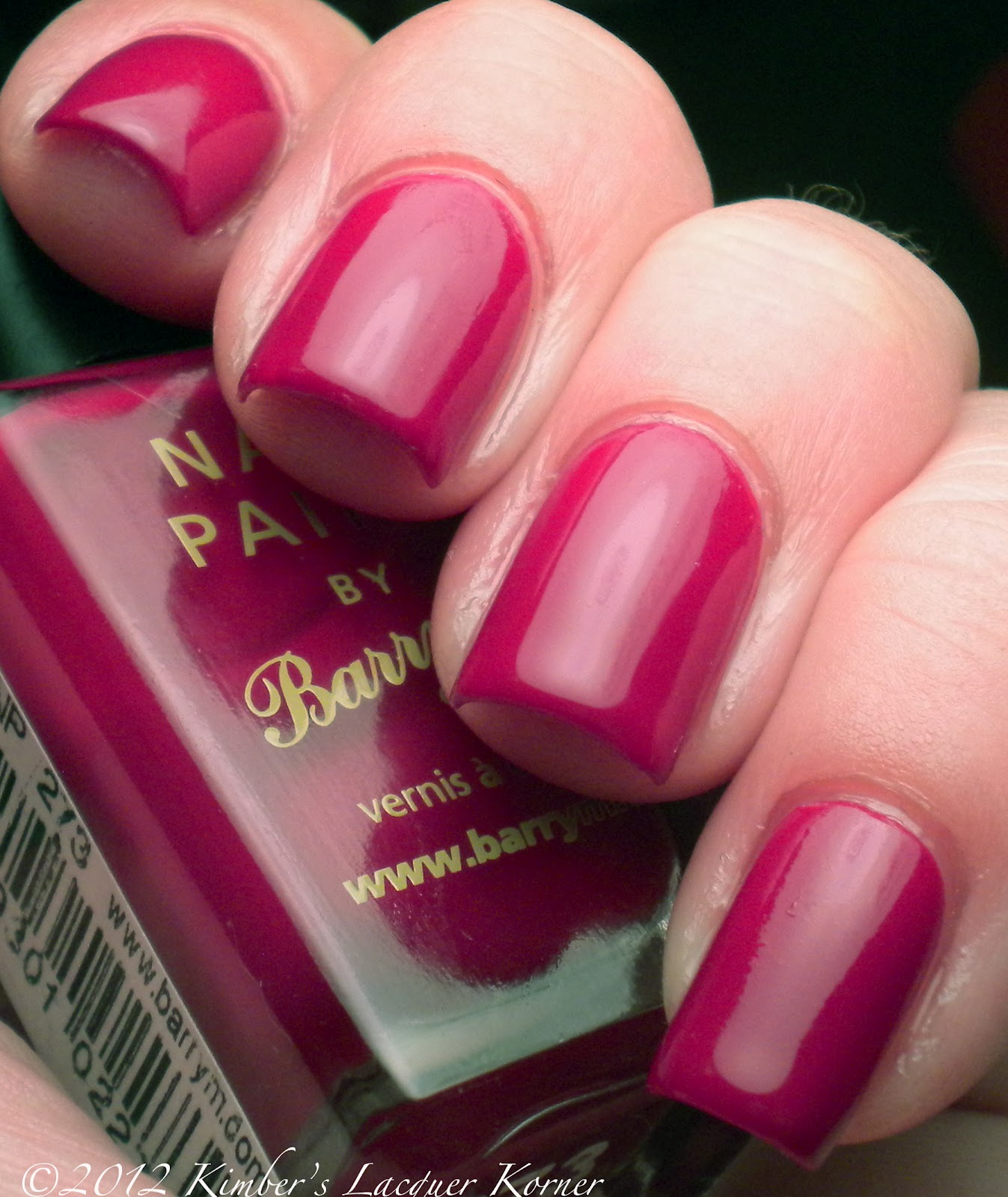 Makeup HD: Not Blue! Barry M Raspberry