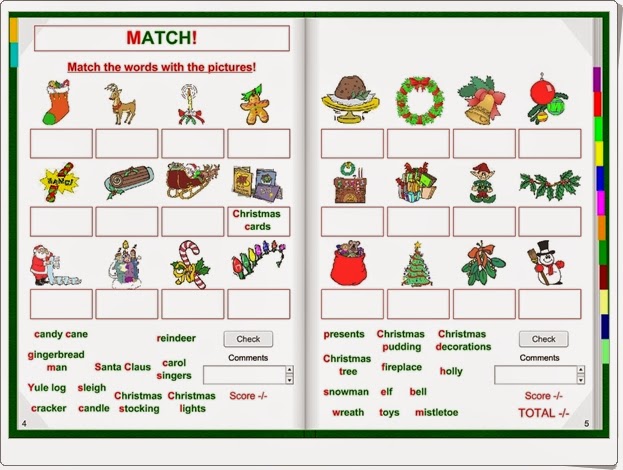"Christmas" (Libro interactivo de Inglés de Primaria)