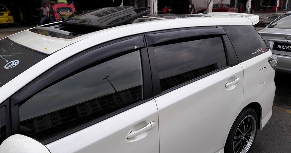 Bengkel sunroof TOYOTA WISH SUNROOF HALFCUT
