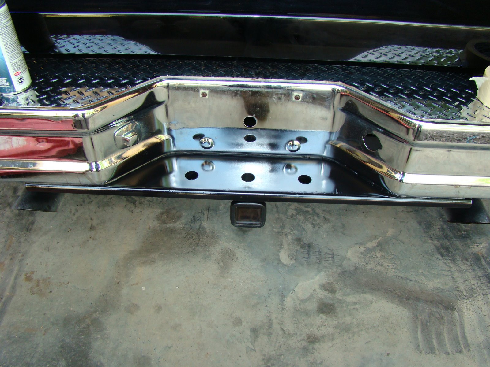 TrucksnCars: 1986 K10 rear bumper and tail lite