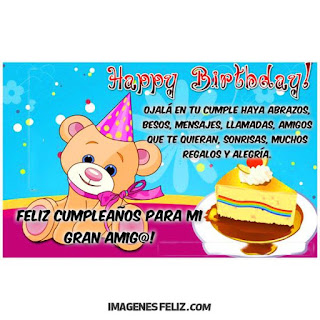 Feliz Cumpleaños Amigo