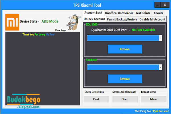 tps xiaomi tool tps xiaomi tool