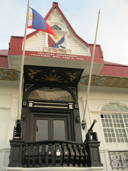 Historic balcony of Aguinaldo Shrine