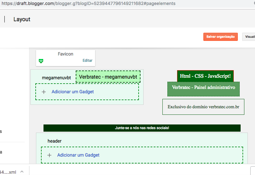 Painel Blogger verbratec version2