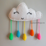 http://www.mypurposeinlifeisjoy.com/2017/04/01/crochet-easter-egg-rain-cloud-mobile/