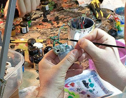 miniature painting paint models mini hobby painters service smell funk gamer suffer depression