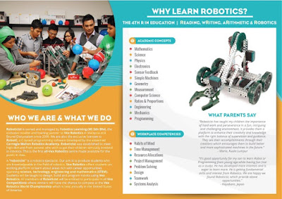 Bengkel Robotik VEX Roboticist di The School