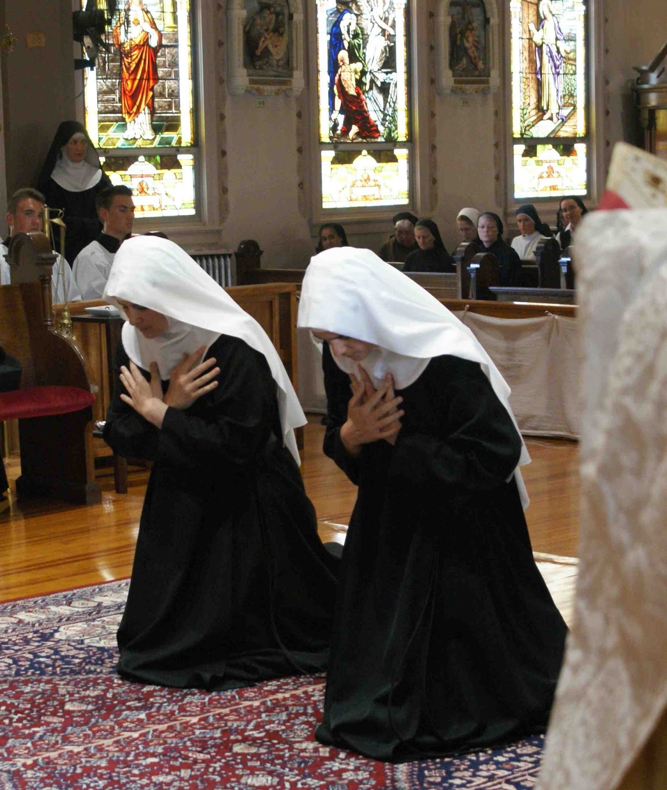 Investitures and Professions of Eight Benedictine Sisters in Missouri