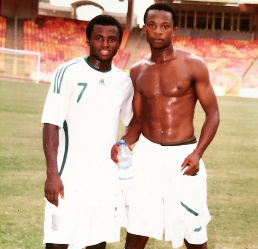 0 Footballer Onazi Ogenyi shares throwback photo