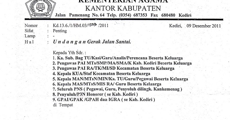 Contoh Surat Jalan Santai Contoh Surat
