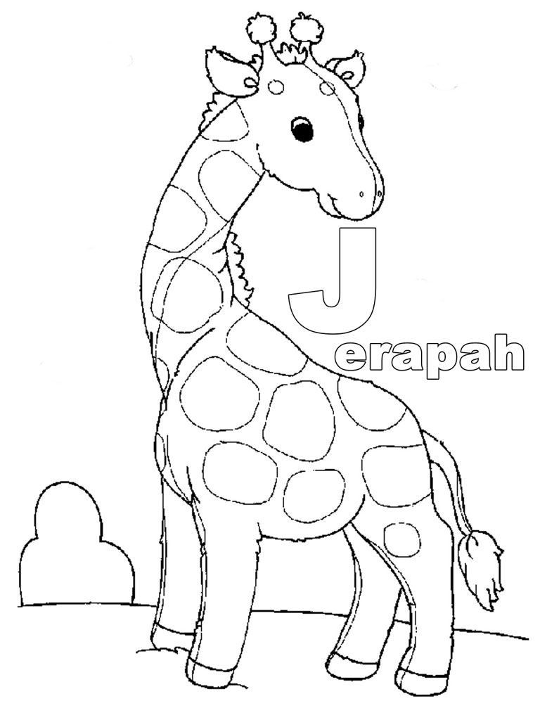 mewarnai gambar abjad - Mewarnai Huruf Abjad - Warna Key
