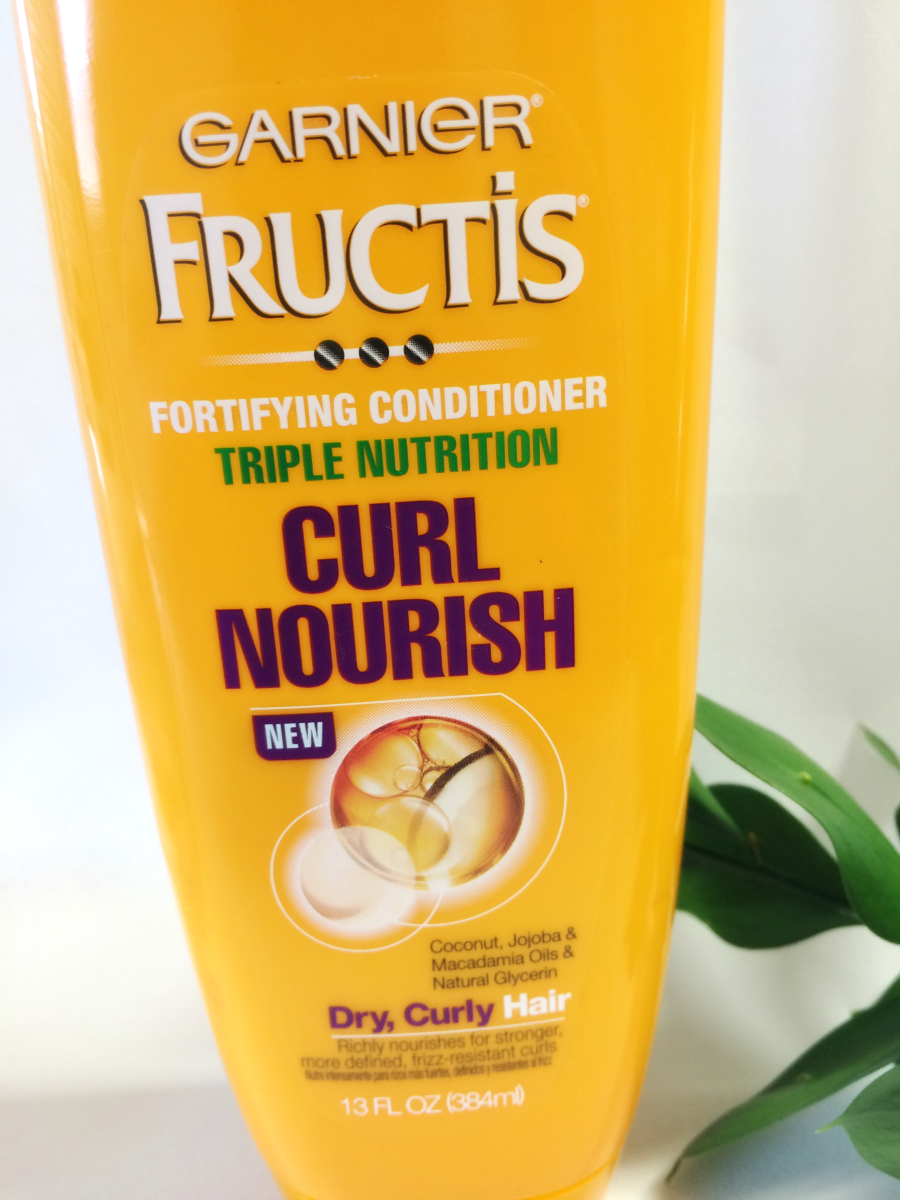 NEW Garnier Fructis Triple Nutrition Curl Nourish Fortifying