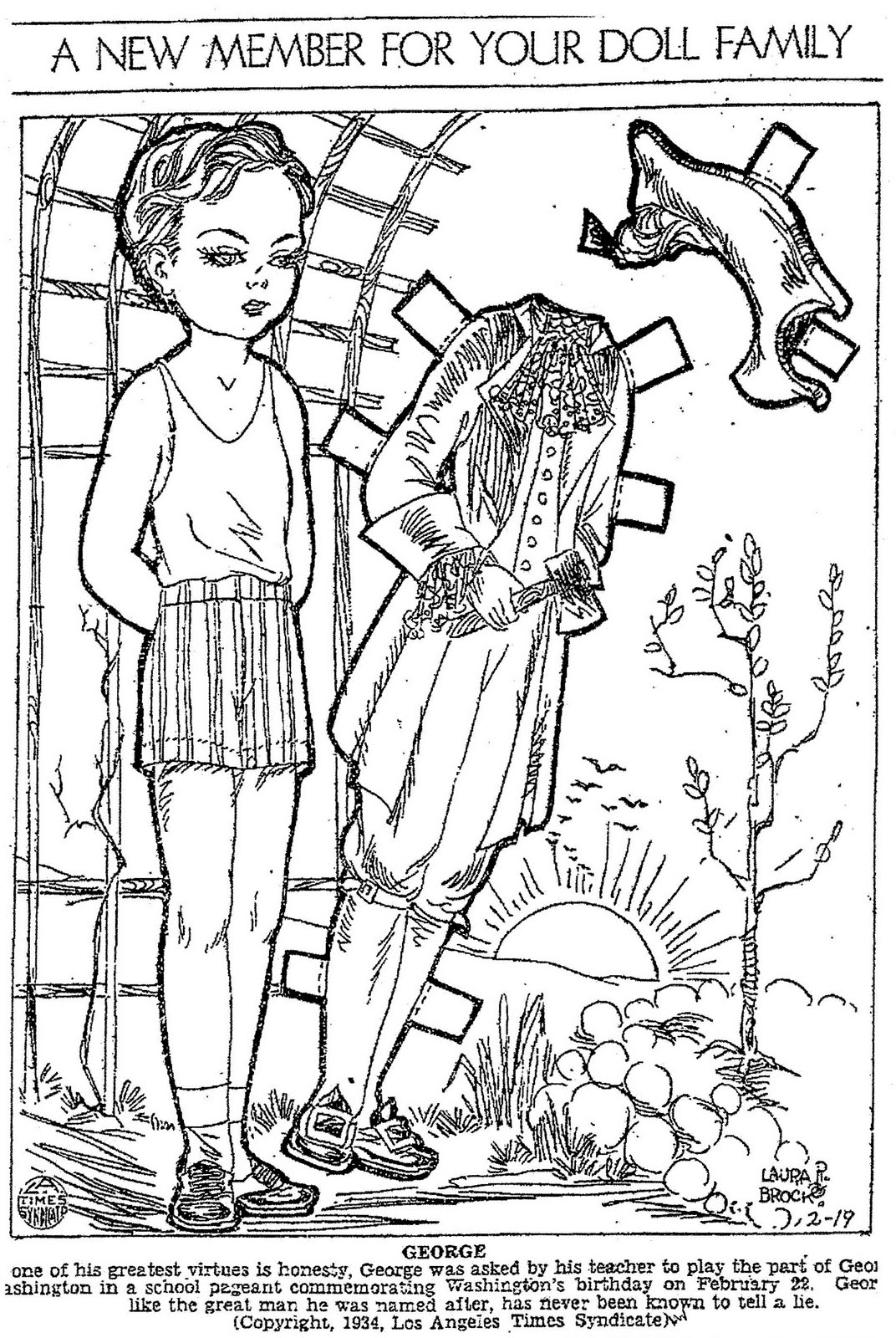 Coloring Pictures Of Martha Washington Coloring Pages