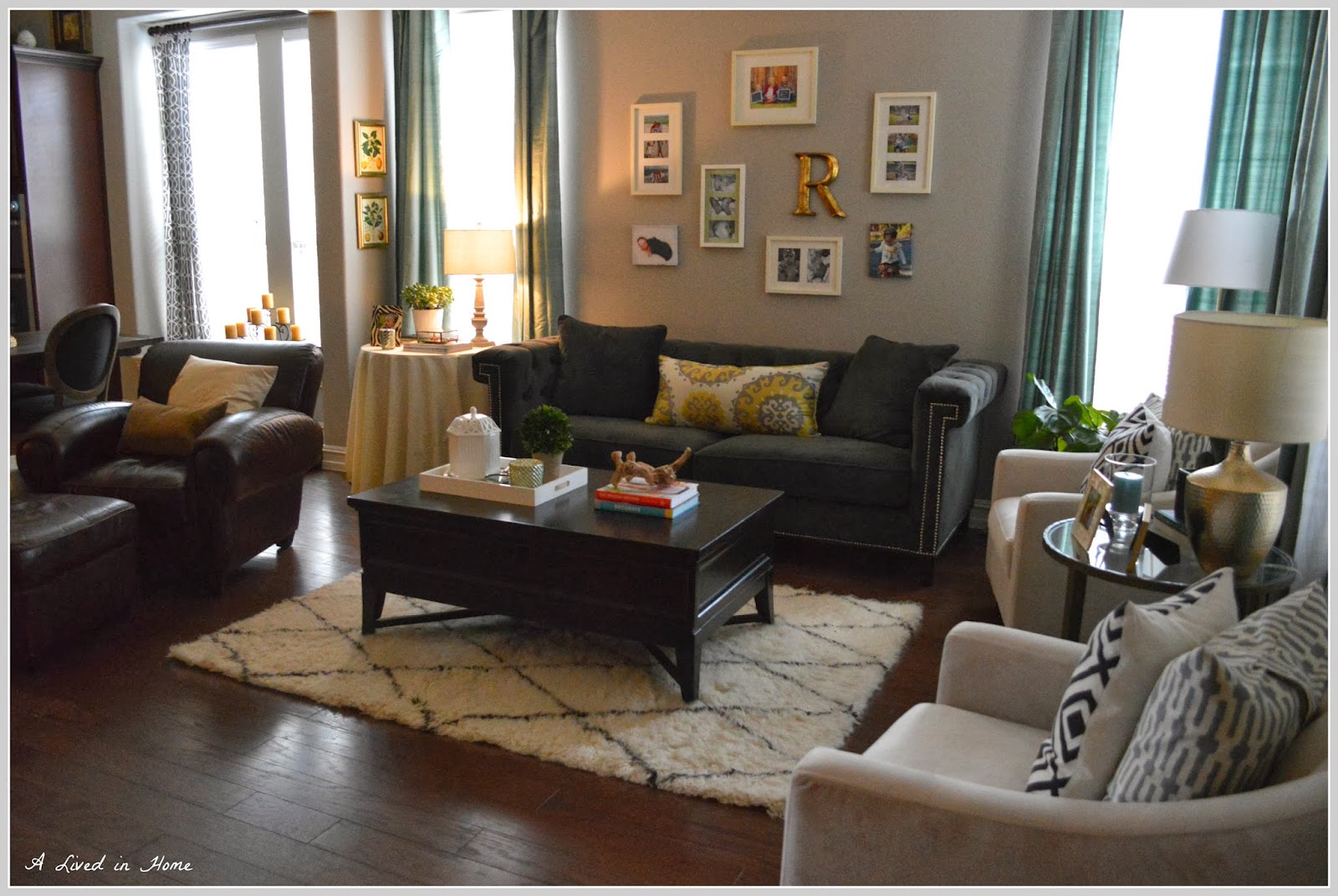 A Lived in Home: Updated Living Room