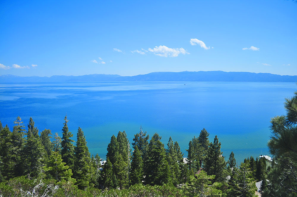 Lake Tahoe jumping into North America's largest Alpine lake!