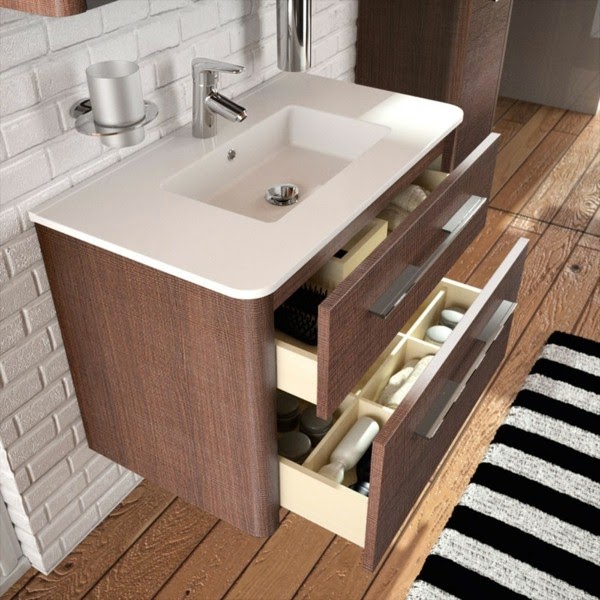 Washbasins with vanity unit &#8211; super ideas