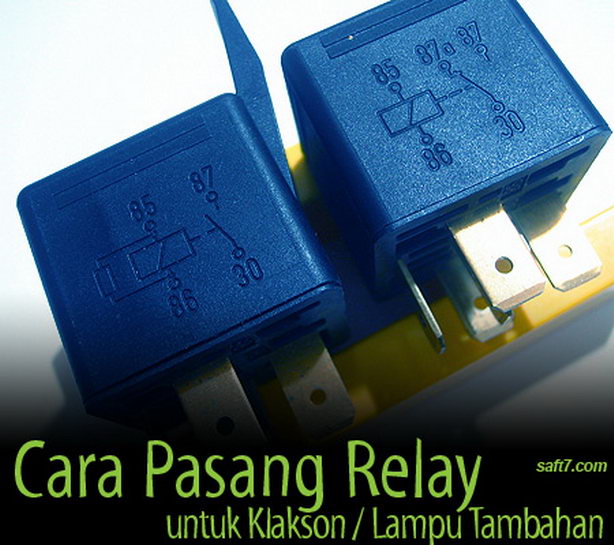 "ECHO INFO 26" CARA PASANG RELAY KLAKSON