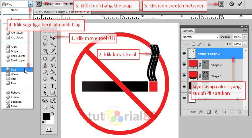 Cara membuat poster sederhana dengan photoshop + Video 