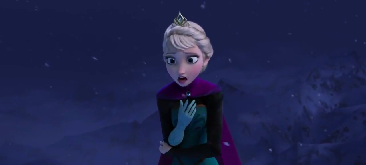 The screen has frozen stopped