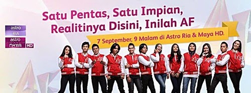 Lagu Akademi Fantasia AF 2014 Konsert Minggu Keenam, Senarai Lagu AF 2014 Konsert Minggu 6, tema lagu konsert AF minggu 6