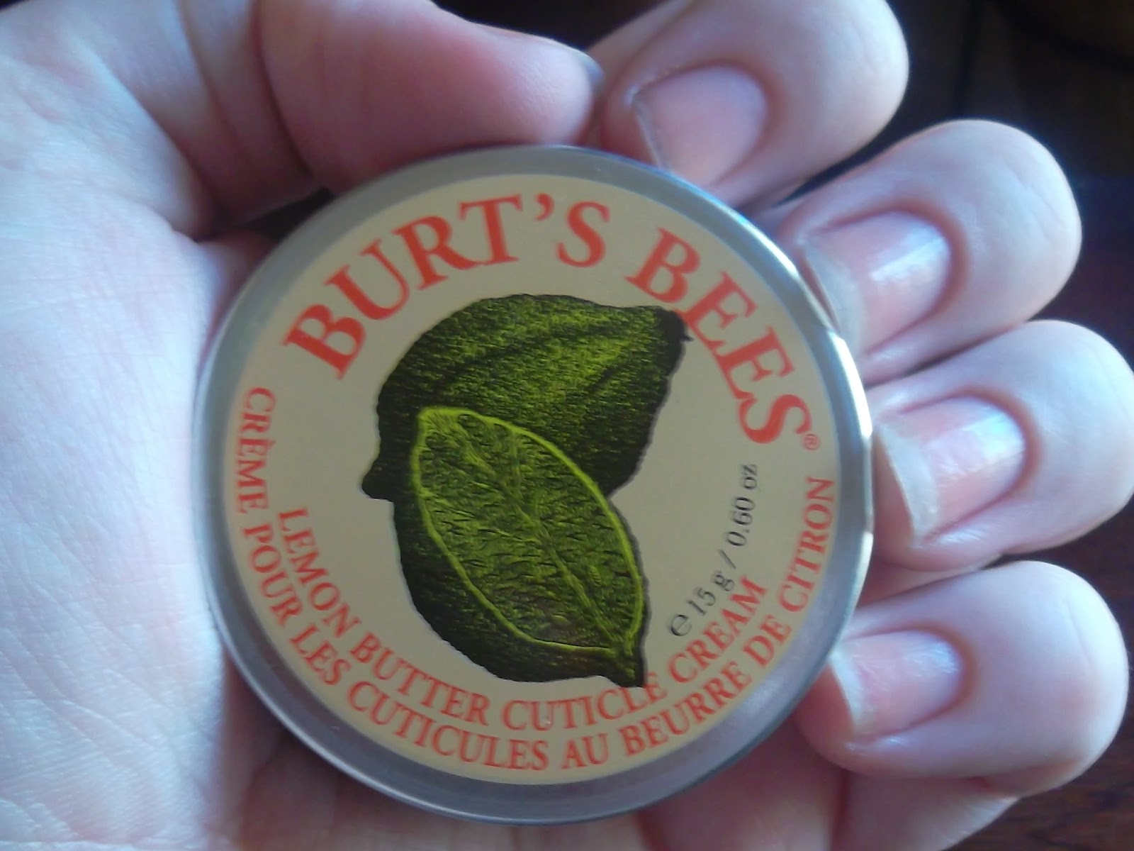 WhenItRainsItPours REVIEW Burt's Bees Lemon Butter Cuticle Cream