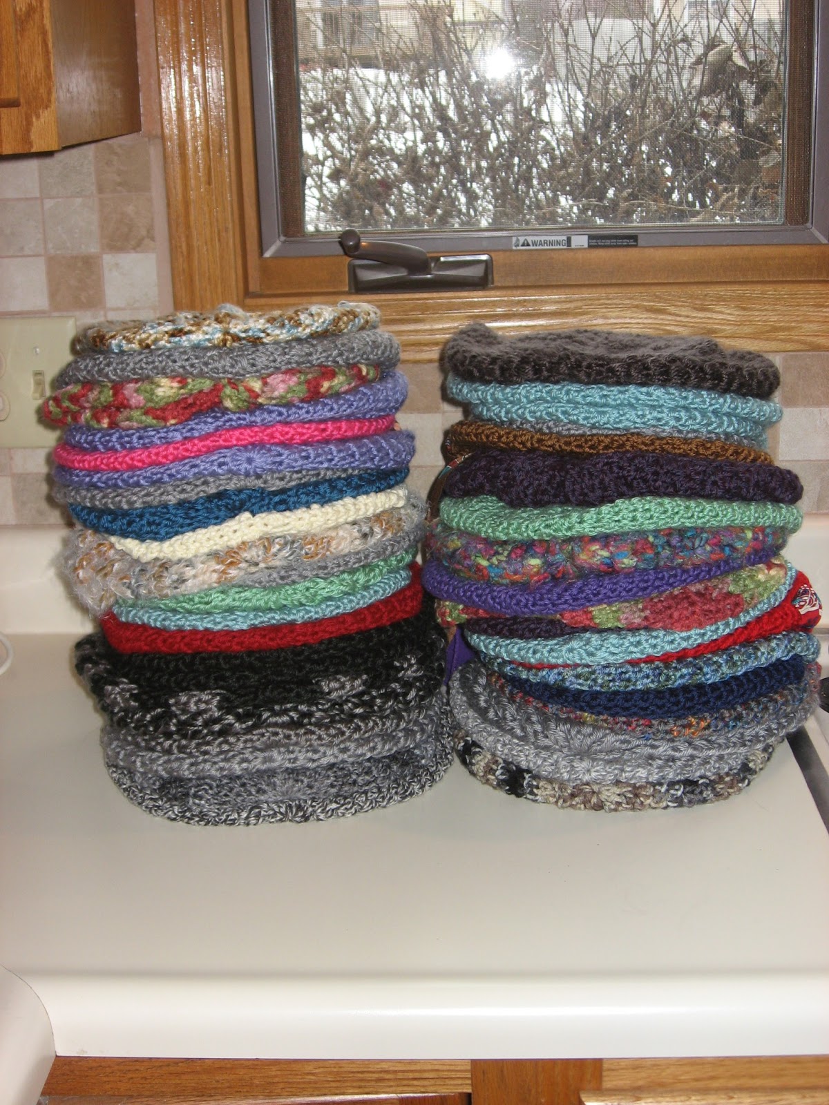 Crochet Projects: More Chemo hats!