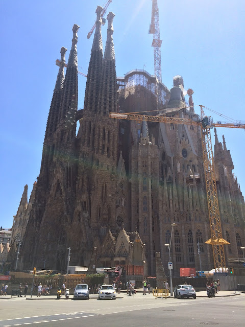 Barcelona, Spanyol,Eropa,Wisata,Travelling, Basilica La Sagrada Familia, Antoni Gaudi