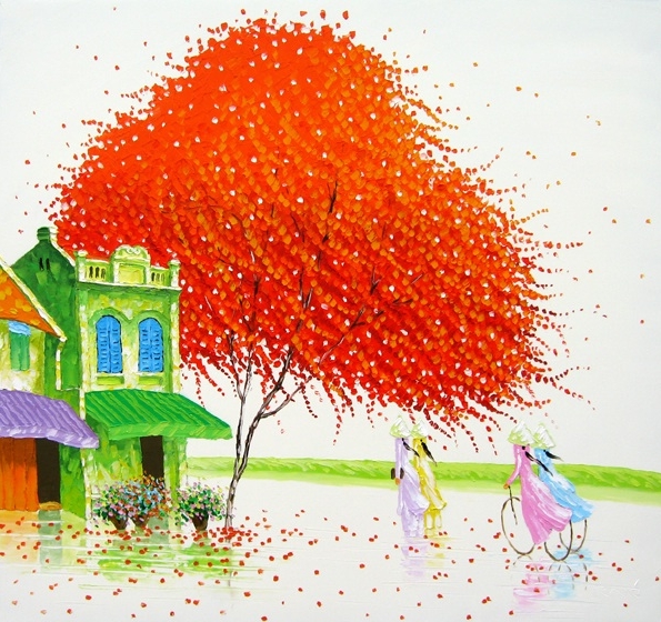 Phan Thu Trang e suas belas pinturas | Vietnamita 