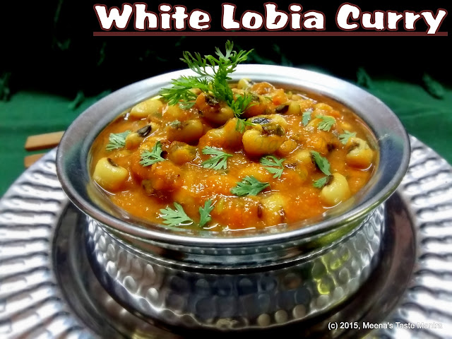 White Lobia Curry