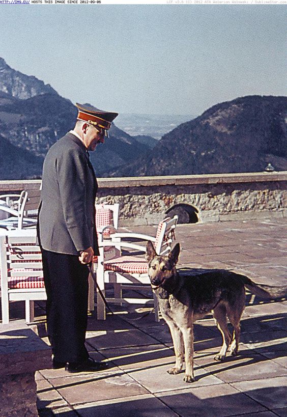 20 Vintage Photographs of Adolf Hitler and His Beloved Dog Blondi