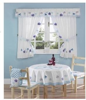 Decoración de Rincones: IDEAS PARA CORTINAS DE COCINA