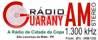 Rádio Guarany Am da Cidade de São Lourenço da Mata ao vivo