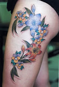 Quality Drawn Thigh Tattoos