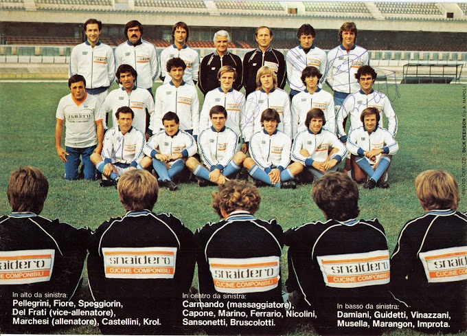 S.S.C NAPOLI 1980-81.