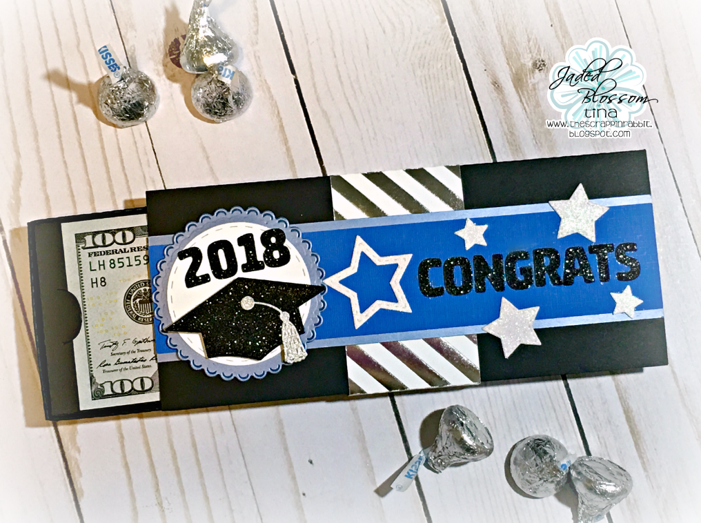 Jaded Blossom Graduation Money Holder