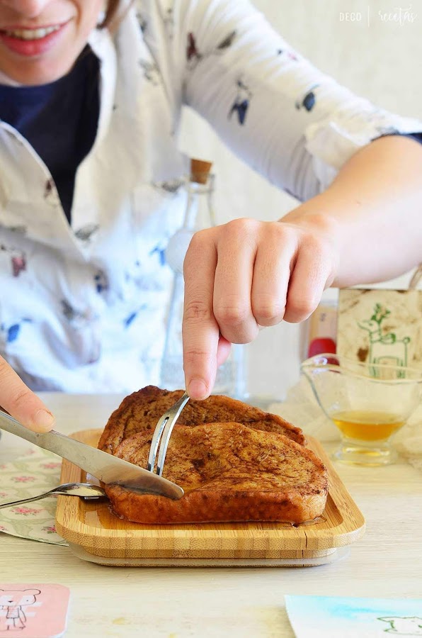 torrijas saludables- torrijas sin freir- receta de torrijas- torrijas al horno- cómo hacer torrijas perfectas- torrijas con almíbar- torrijas al horno sin lactosa